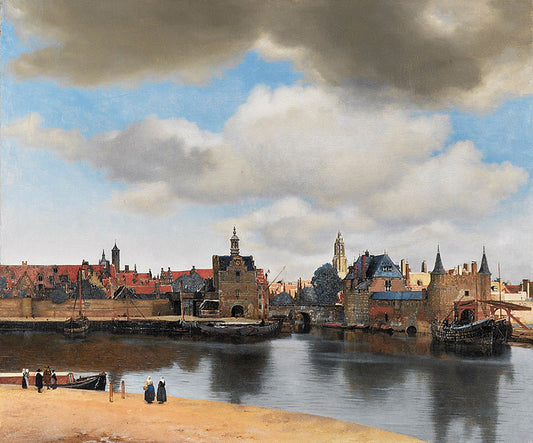 vermeer view of delft